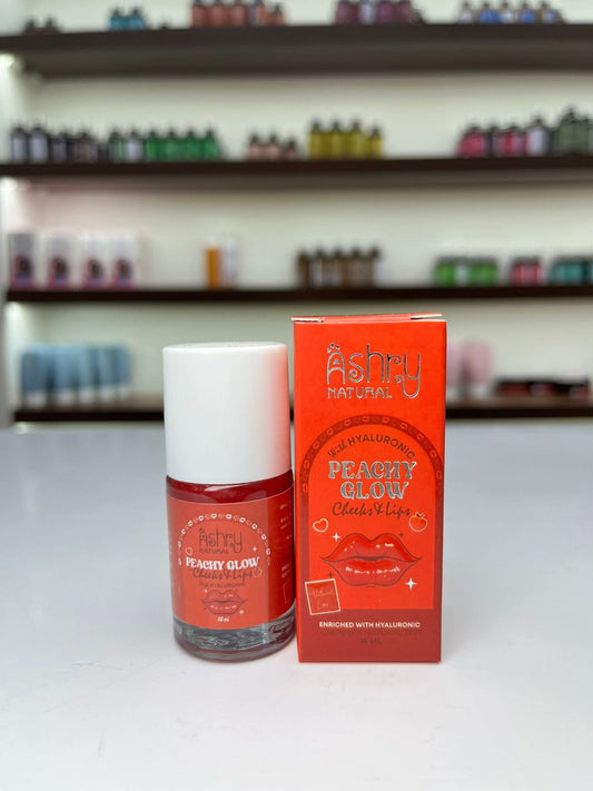 Tint creamy peach